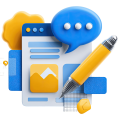 Content strategy and relationship marketing trust building icon