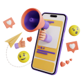 Demand capture and audience expansion performance advertising icon